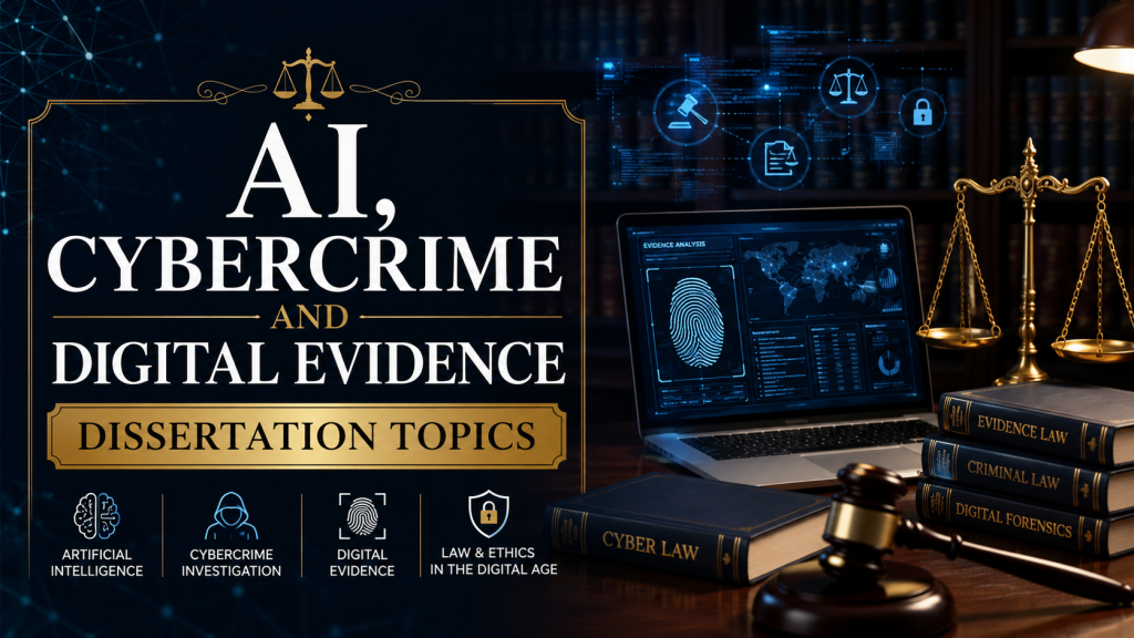 31 Research Ideas Criminal Law Dissertation Topics: 2026-2027 4 AI, Cybercrime and Digital Evidence Dissertation Topics