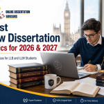 Best Law Dissertation Topics for 2026 & 2027 Ideas for LLB and LLM Students