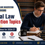 Criminal Law Dissertation Topics 31 Research Ideas for 2026-2027