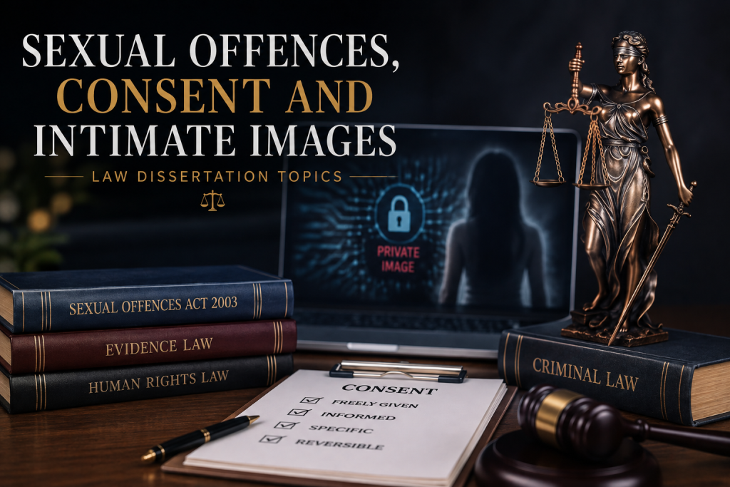 31 Research Ideas Criminal Law Dissertation Topics: 2026-2027 5 Sexual Offences Consent and Intimate Images