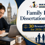 Family Law Dissertation Topics 30 Research Ideas for 2026-2027