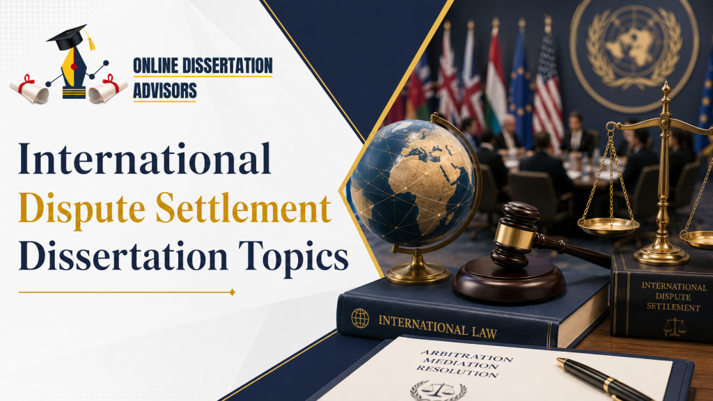 International Law Dissertation Topics: 45 Research Ideas for 2026-27 10 International Dispute Settlement Dissertation Topics
