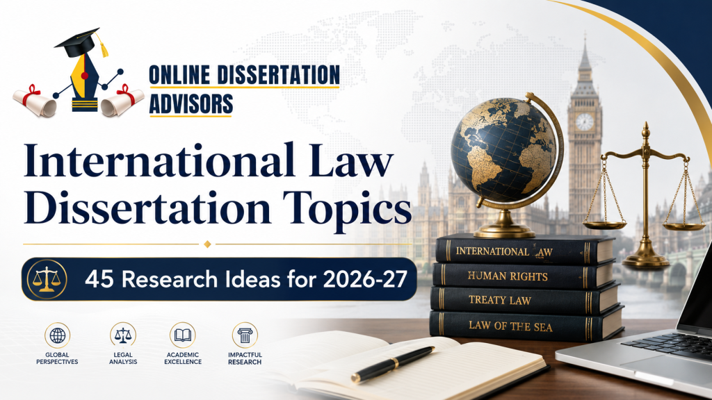International Law Dissertation Topics: 45 Research Ideas for 2026-27 1 International Law Dissertation Topics: 45 Research Ideas for 2026-27