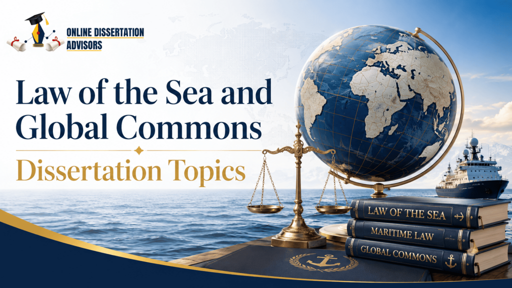 International Law Dissertation Topics: 45 Research Ideas for 2026-27 7 Law of the Sea and Global Commons Dissertation Topics