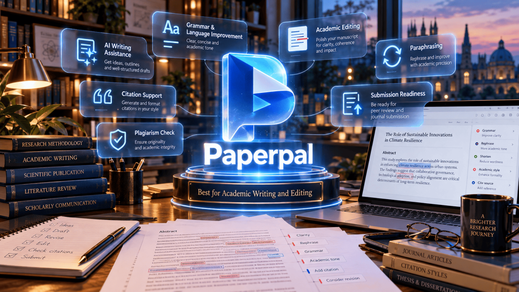 Paperpal – Best for Academic Writing and Editing