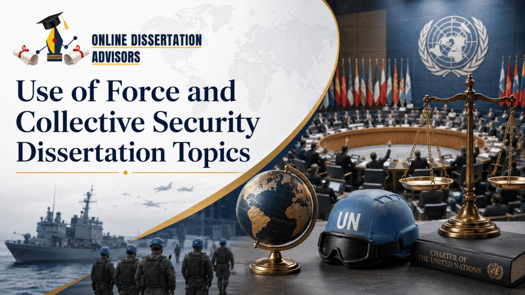 International Law Dissertation Topics: 45 Research Ideas for 2026-27 2 Use of Force and Collective Security Dissertation Topics